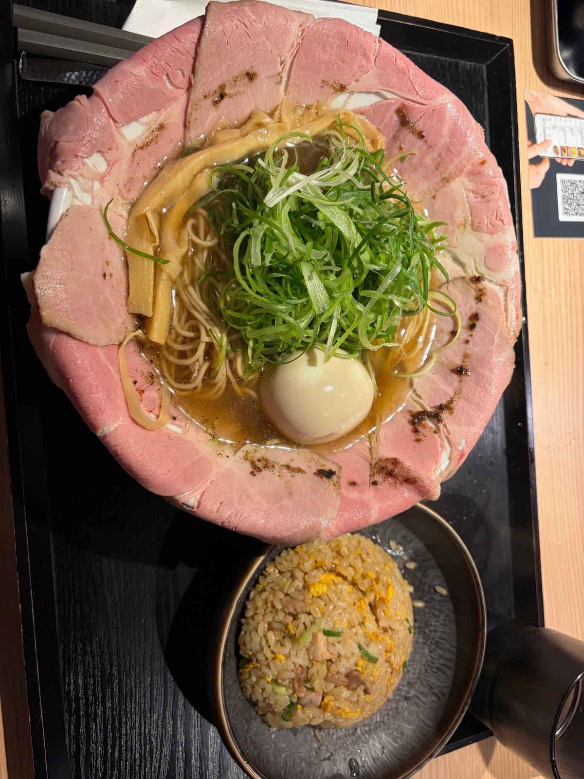 Chashu Ramen and Fried Rice Combo